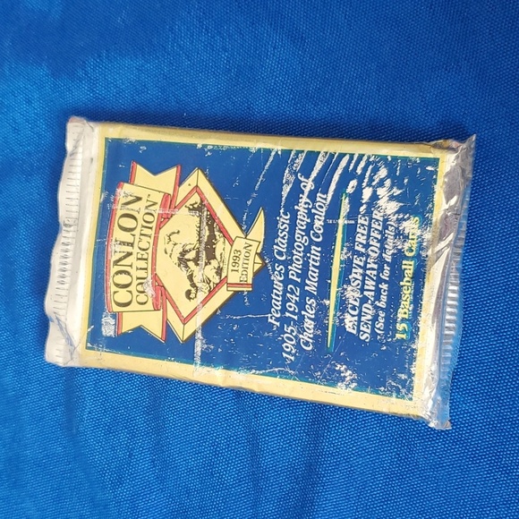 4/$20 1993 MLB Conlon Collection Baseball Cards opened pack 15 cards - Picture 1 of 9
